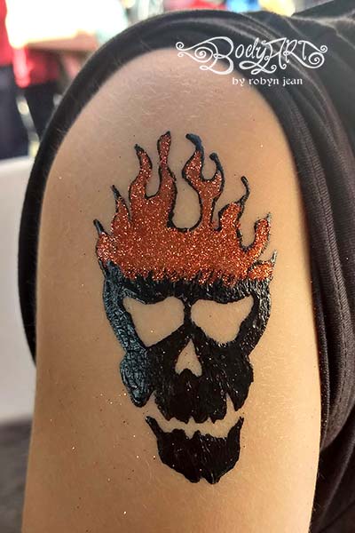 temporary black waterproof tattoo san francisco bay area